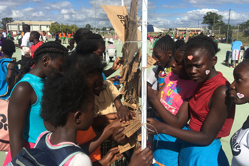 Community Hub-Sites come together for Netball Association of Zambia Open