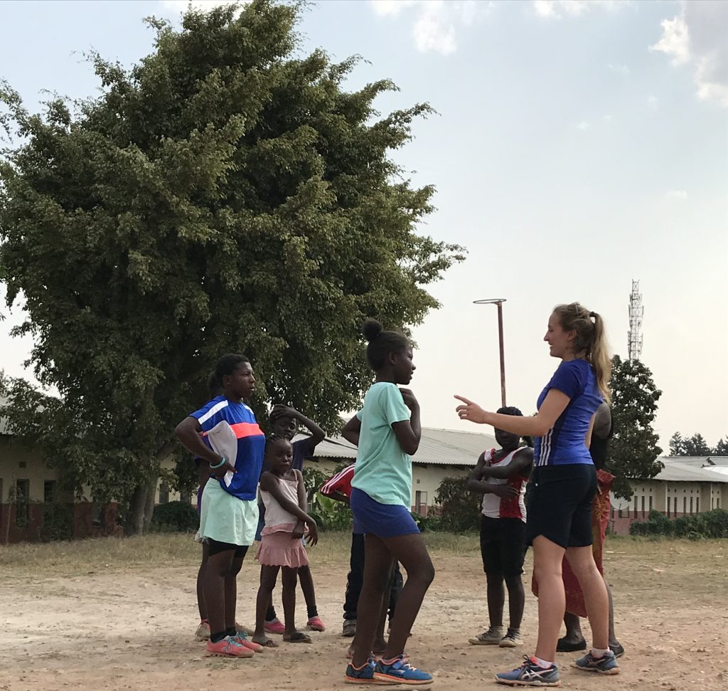 Emily's Experience at the Mtendere Netball Hub